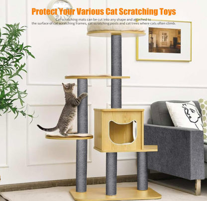 Protect Your Home, Pamper Your Cat: The Ultimate Self-Adhesive Scratch Mat