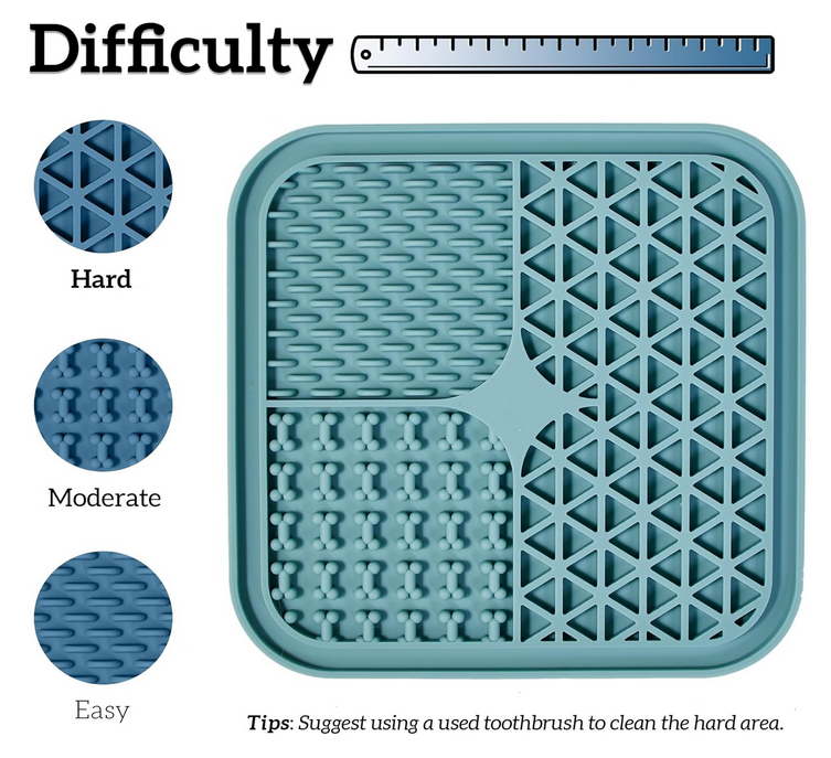 Lick. Relax. Repeat. – Slow Feeder & Distraction Mat