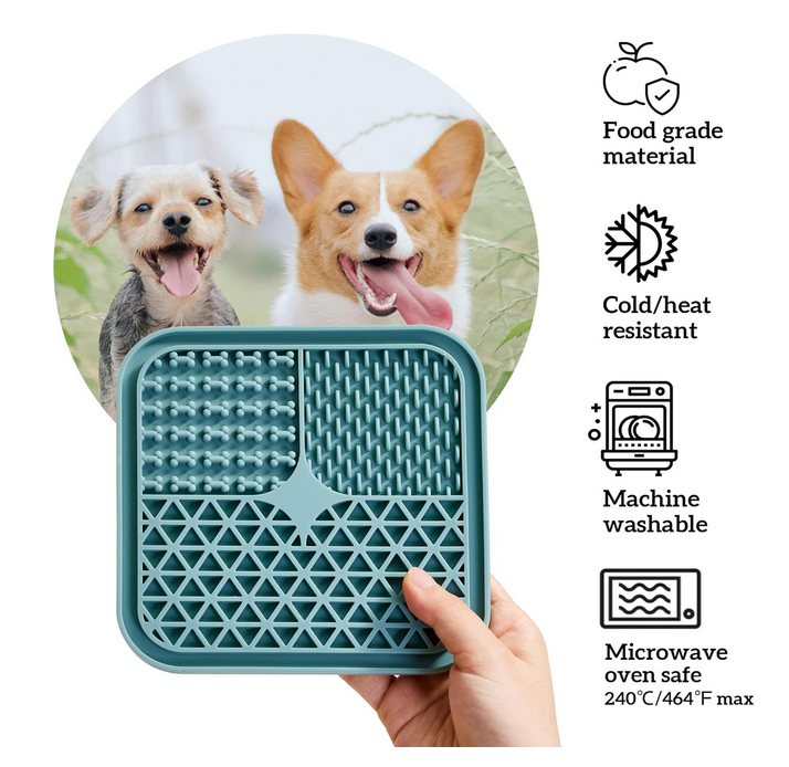 Lick. Relax. Repeat. – Slow Feeder & Distraction Mat